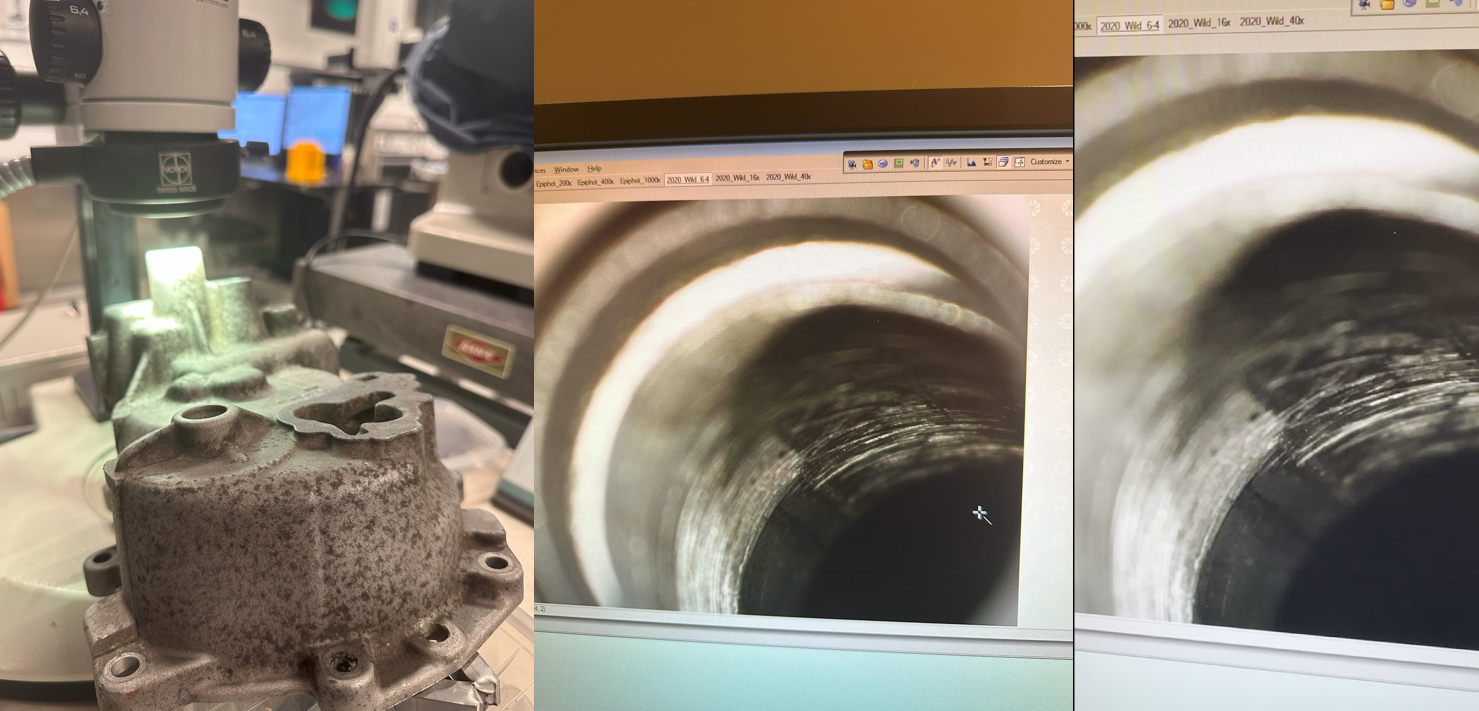 Trym Kongrød Renngang Microscopy Porsche 911 915 Transmission